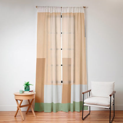 Geometric Abstract 114 Window Curtain Gallery Image 16