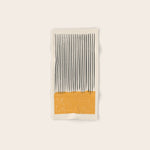 Mid Century Modern Minimalist Rothko Inspired Color Field With Lines Geometric Style Bath Towel Gallery Image 1