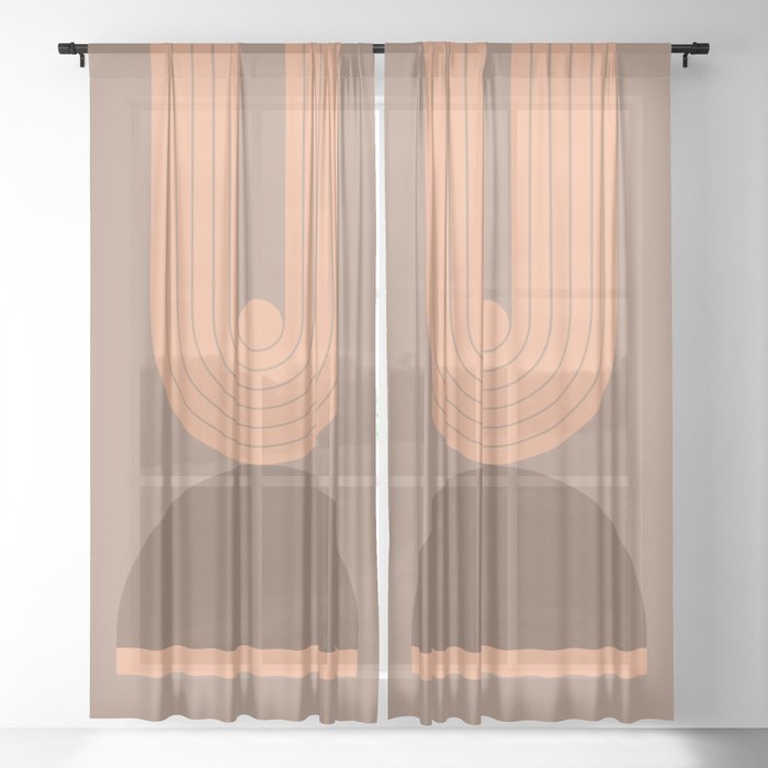 Abstraction_Balance_Round_Bohemian_Shape_Minimalism_001 Window Curtain Gallery Image 17