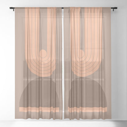 Abstraction_Balance_Round_Bohemian_Shape_Minimalism_001 Window Curtain Gallery Image 17
