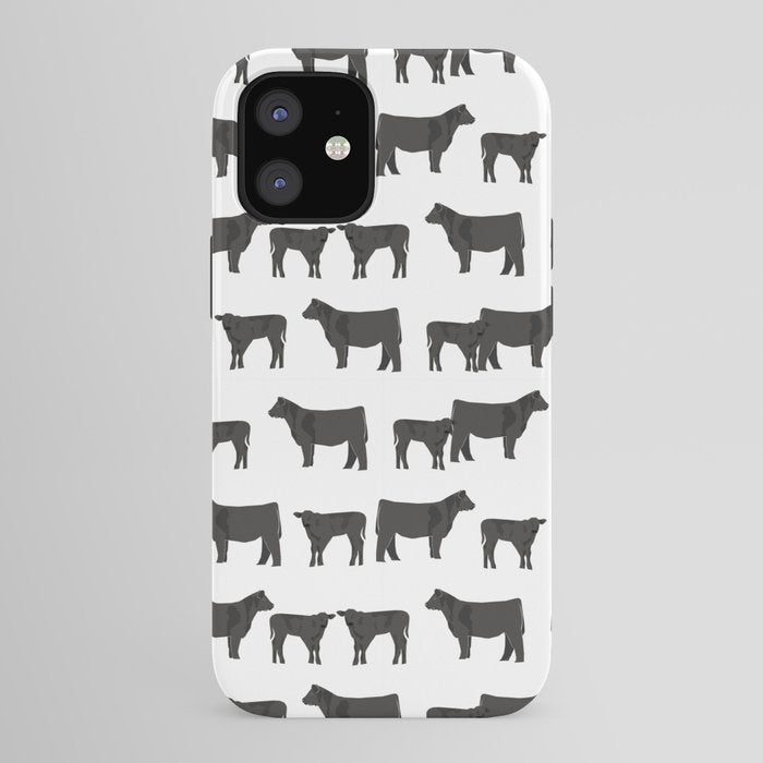 Angus Cattle breed farm gifts must have cow animal iPhone Case Gallery Image 41