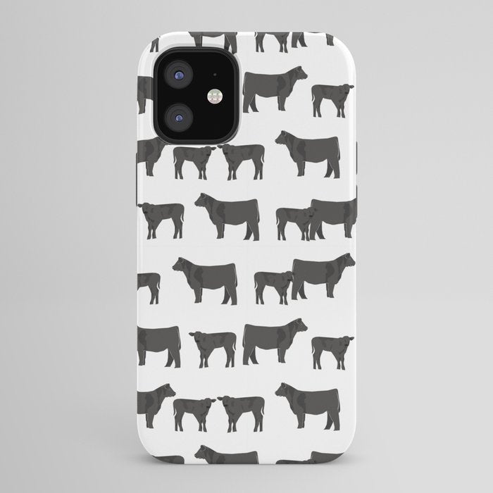 Angus Cattle breed farm gifts must have cow animal iPhone Case Gallery Image 42