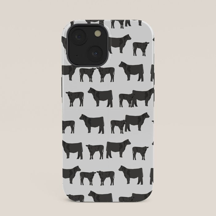 Angus Cattle breed farm gifts must have cow animal iPhone Case Gallery Image 33