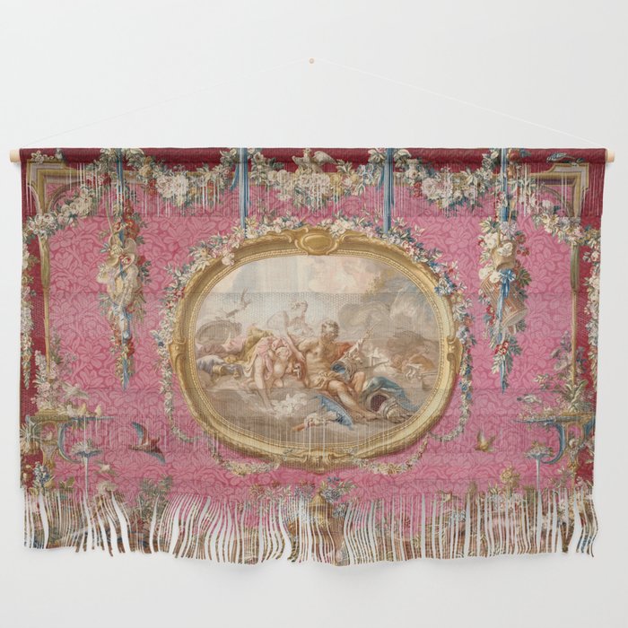 Romantic Venus French Louis XIV Tapestry by Francois Boucher Wall Hanging Gallery Image 2