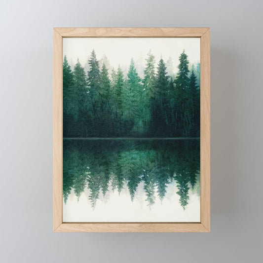Reflection Mini Art Print Gallery Image 1