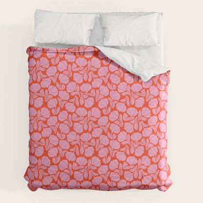 Boho Blooms - Pink Duvet Cover Gallery Image 7