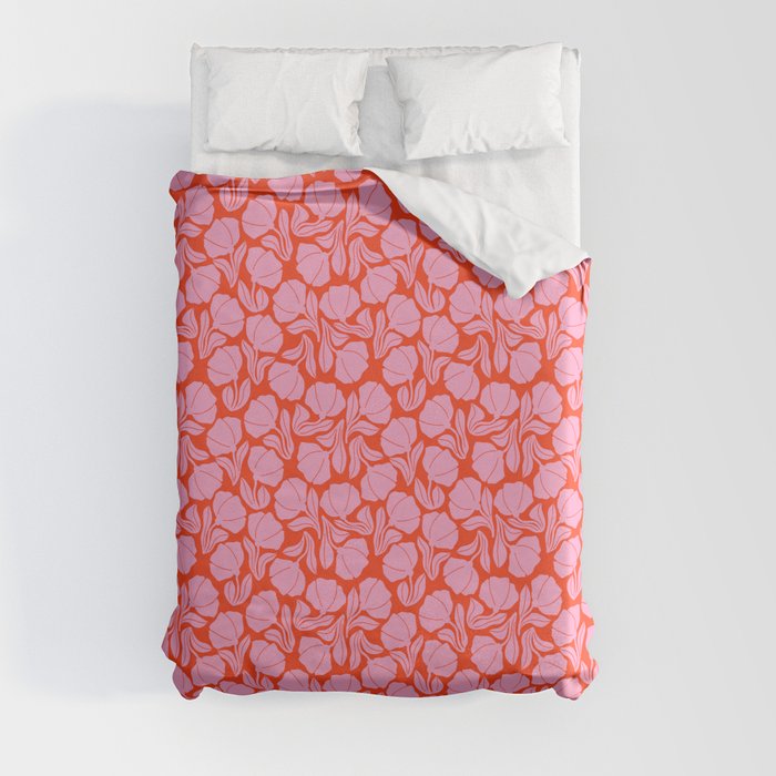 Boho Blooms - Pink Duvet Cover Gallery Image 3
