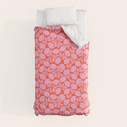 Boho Blooms - Pink Duvet Cover Gallery Image 4