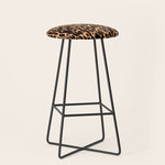 Animal Print Leopard Pattern Stool Gallery Image 1