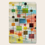 Mid-Century Modern Art 1.3 - Graffiti Style Cutting Board Gallery Image 1