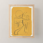 Minimalist Mountains 3 Mini Art Print Gallery Image 1