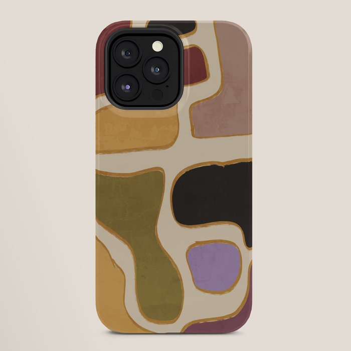 Modern Abstract Minimal Shapes 123 iPhone Case Gallery Image 28