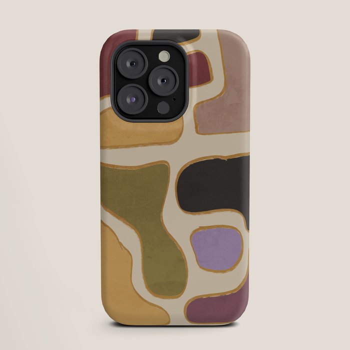 Modern Abstract Minimal Shapes 123 iPhone Case Gallery Image 19