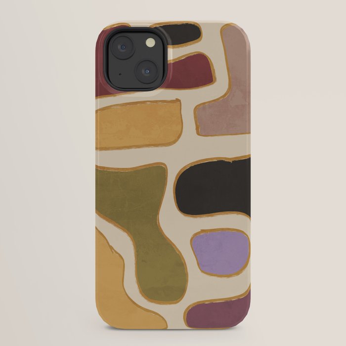 Modern Abstract Minimal Shapes 123 iPhone Case Gallery Image 22