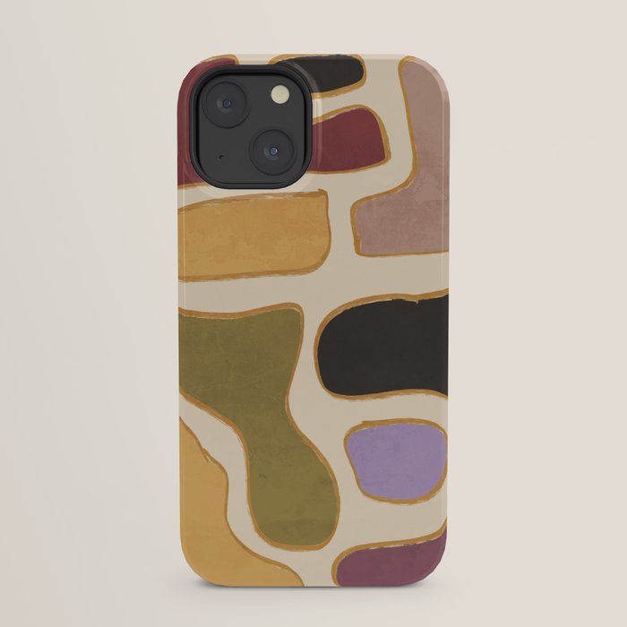 Modern Abstract Minimal Shapes 123 iPhone Case Gallery Image 29