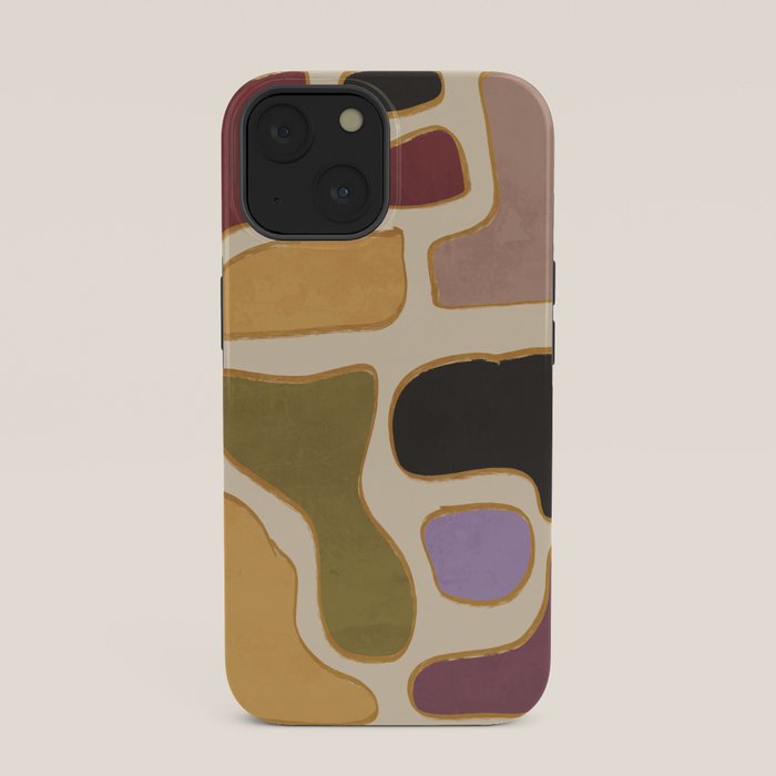 Modern Abstract Minimal Shapes 123 iPhone Case Gallery Image 33