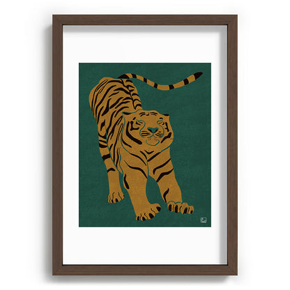 Tiger Doesn't Lose Sleep Framed Art Print Gallery Image 89