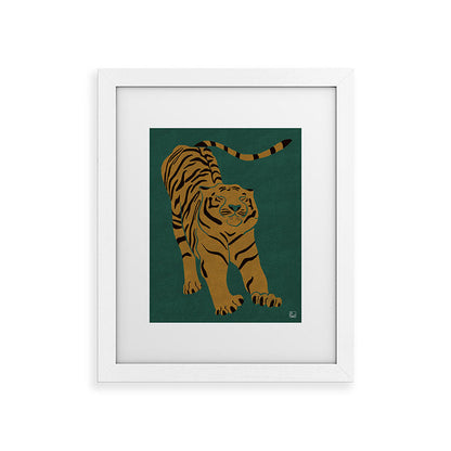 Tiger Doesn't Lose Sleep Framed Art Print Gallery Image 75