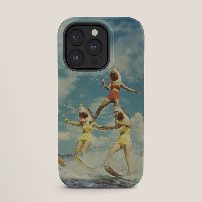 On Evil Beach - Shark Attack iPhone Case Gallery Image 27