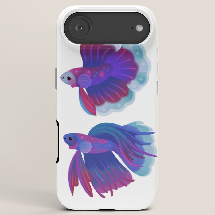 Blue Betta iPhone Case Gallery Image 6