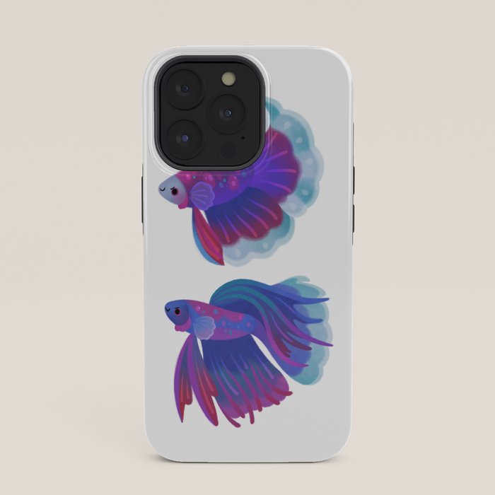 Blue Betta iPhone Case Gallery Image 35
