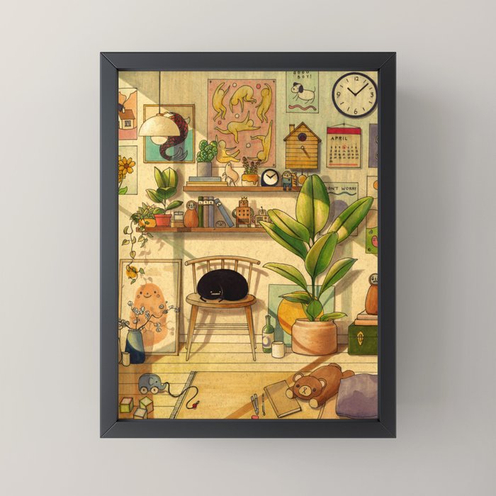 Afternoon Sun Mini Art Print Gallery Image 3
