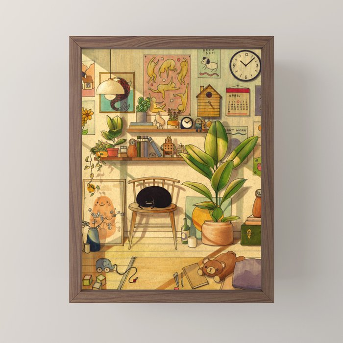 Afternoon Sun Mini Art Print Gallery Image 2