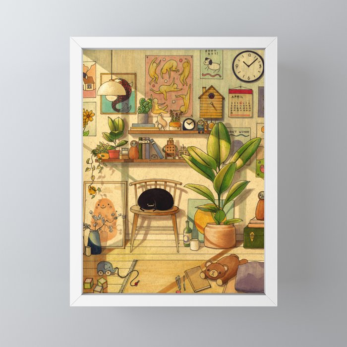 Afternoon Sun Mini Art Print Gallery Image 4