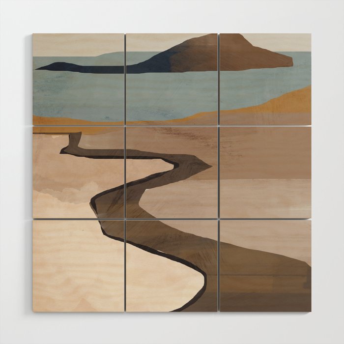 landscape 02 Wood Wall Art Gallery Image 3