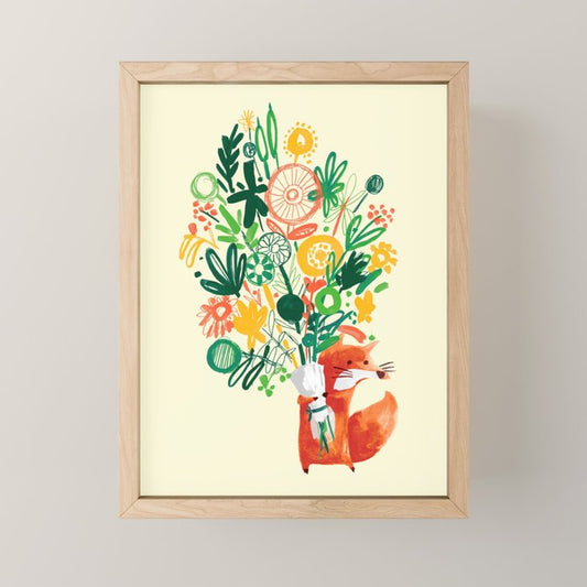 Flower Delivery Mini Art Print Gallery Image 1