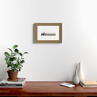 big little nursery nature train Framed Art Print Gallery Image 52