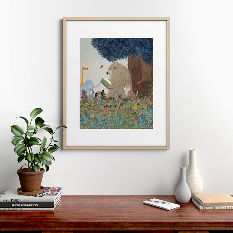 once upon a time Framed Art Print Gallery Image 29