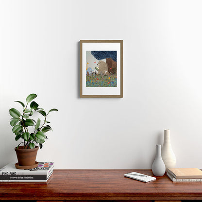 once upon a time Framed Art Print Gallery Image 14