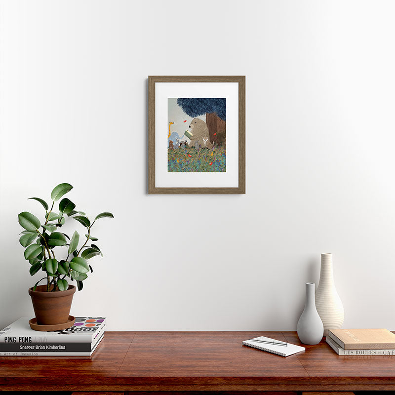 once upon a time Framed Art Print Gallery Image 53