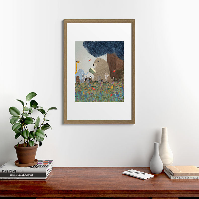 once upon a time Framed Art Print Gallery Image 56