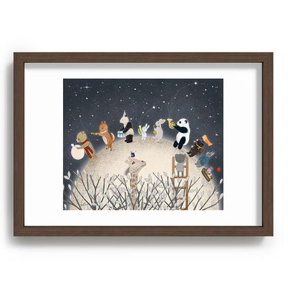 the moon song Framed Art Print Gallery Image 89