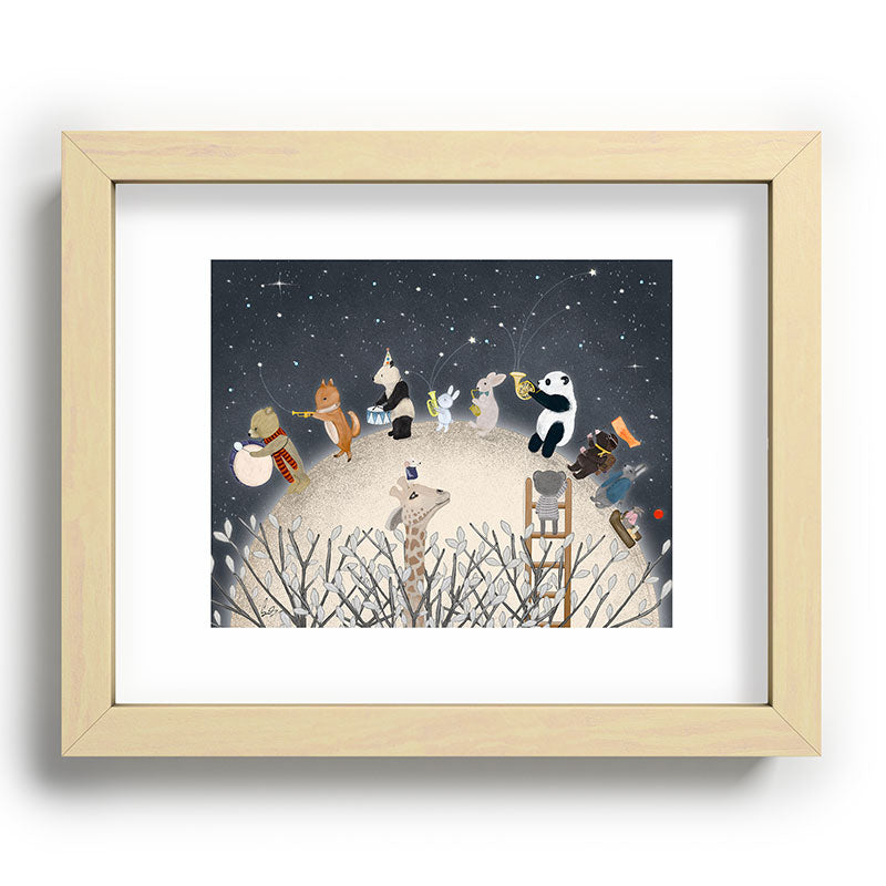 the moon song Framed Art Print Gallery Image 96