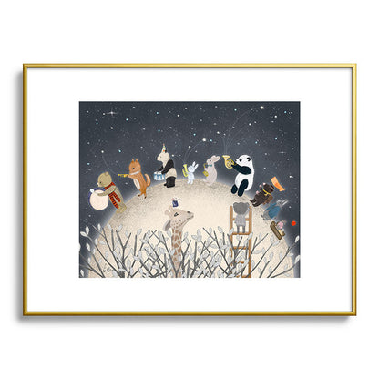 the moon song Framed Art Print Gallery Image 124
