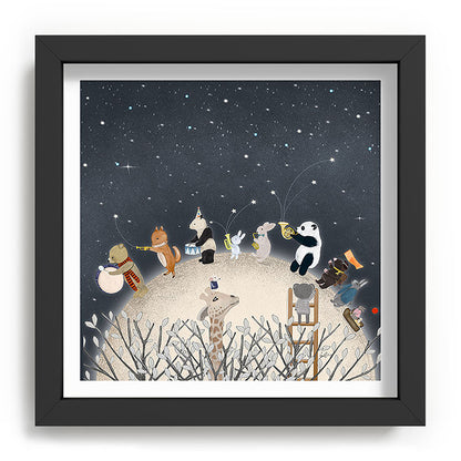 the moon song Framed Art Print Gallery Image 90