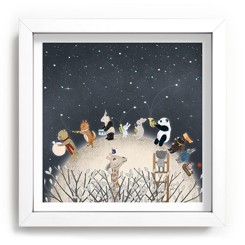 the moon song Framed Art Print Gallery Image 114