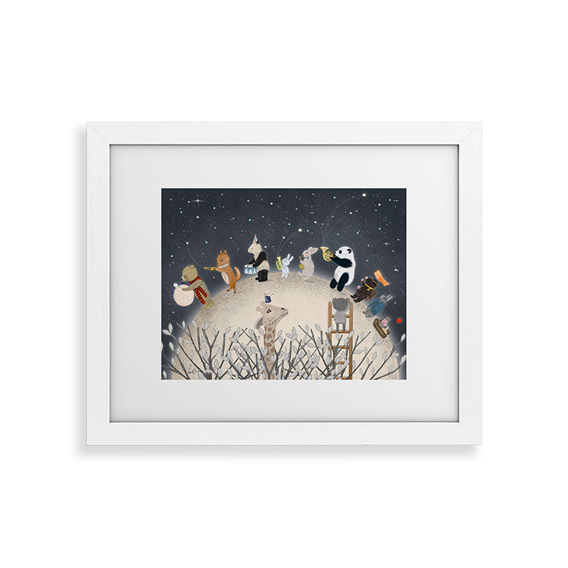 the moon song Framed Art Print Gallery Image 70