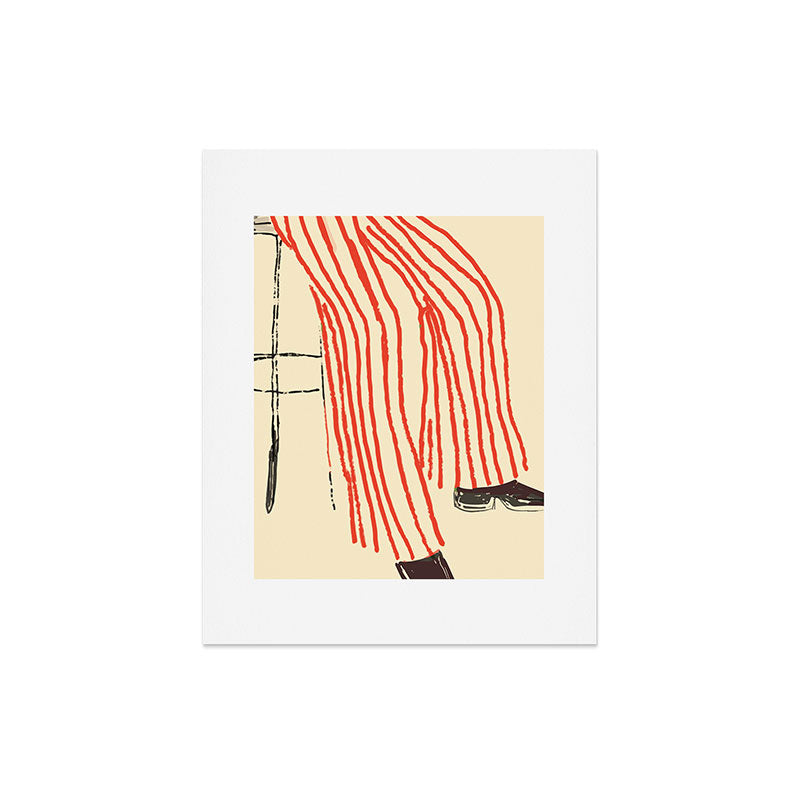 Stripe Pants Art Print Gallery Image 6