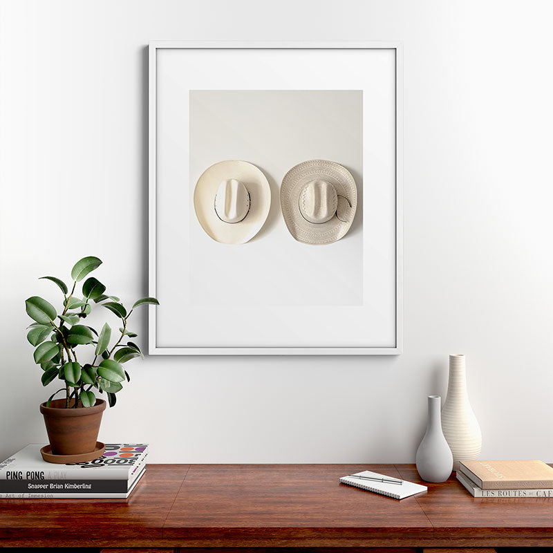 Cowboy Hat Wall Framed Art Print Gallery Image 28