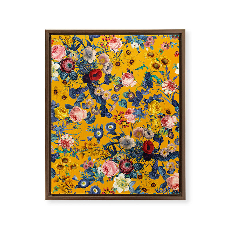 Summer Botanical Garden IX Framed Canvas Print Gallery Image 8