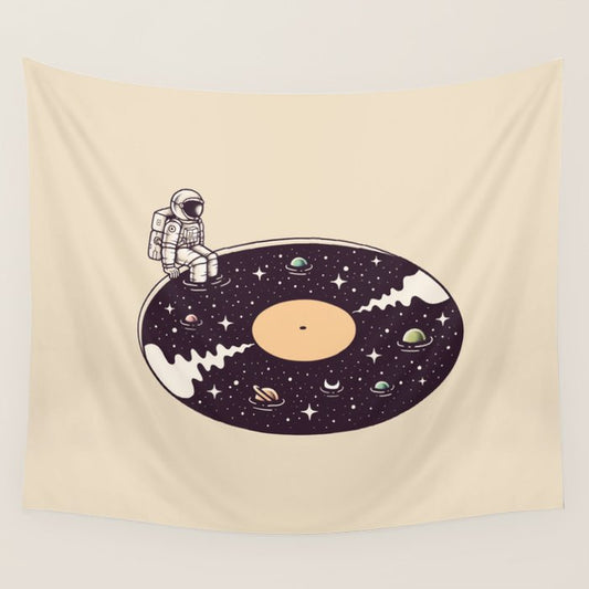 Cosmic Sound Wall Tapestry Gallery Image 1