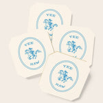 Yee Haw in Blue Coaster Gallery Image 1