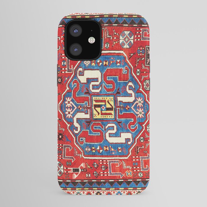 Chondzoresk Karabagh Caucasian Antique Carpet Print iPhone Case Gallery Image 41