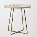 Blue Ceramic Tiles Side Table Gallery Image 1