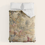 Antique Aubusson Louis XV French Tapestry Duvet Cover Gallery Image 1
