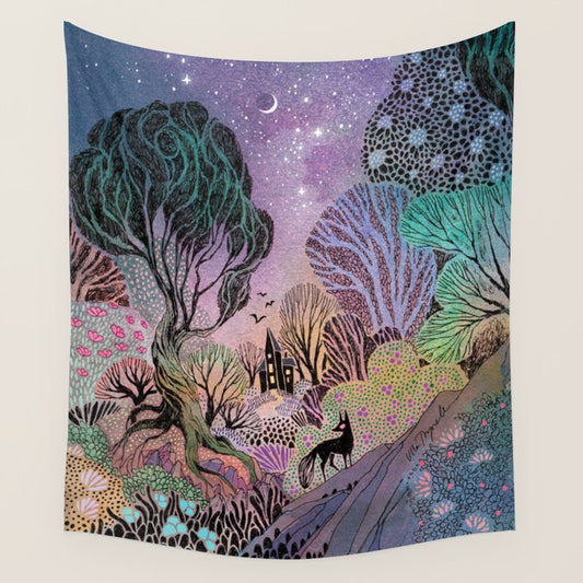 The Forgotten Garden Wall Tapestry Gallery Image 2